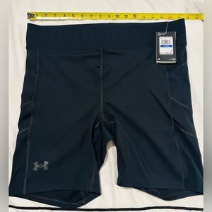 Under Armour Mens Half tights-XL-Black-NWT